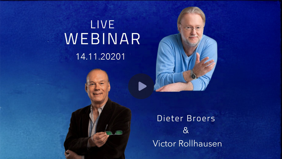 Webinar mit Dieter Broers und Victor Rollhausen