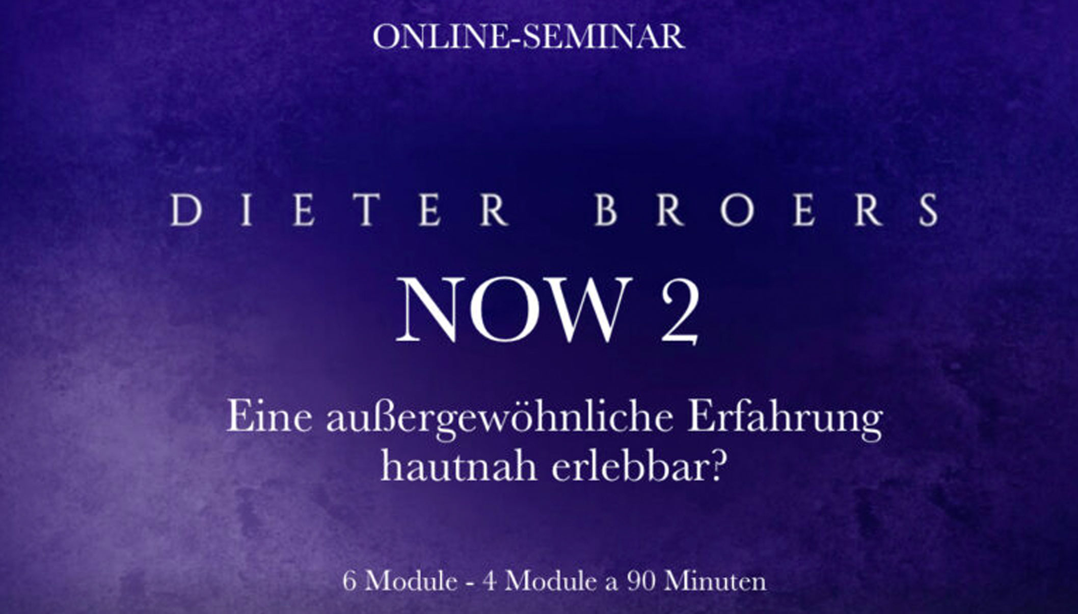 NOW2 – Das Erwachen der Menschheit