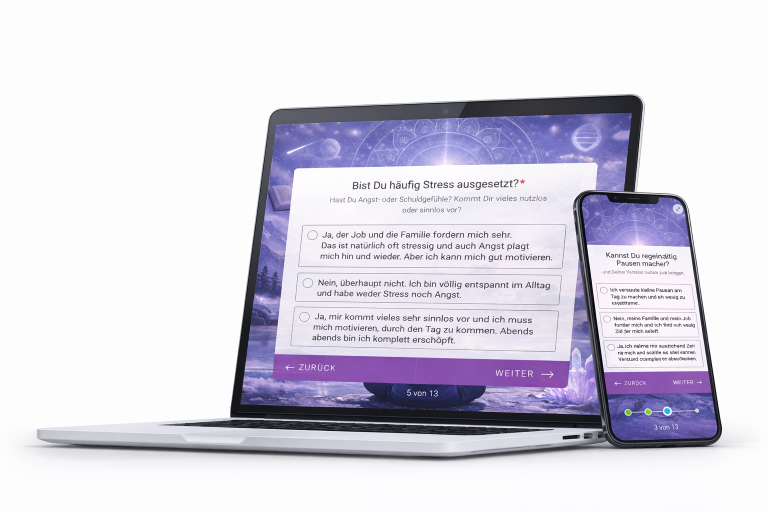 Dieter Broers Bewusstseins Quiz Mockup